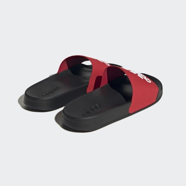 Adidas Unisex-Adult Adilette Comfort Sandal Red & Black