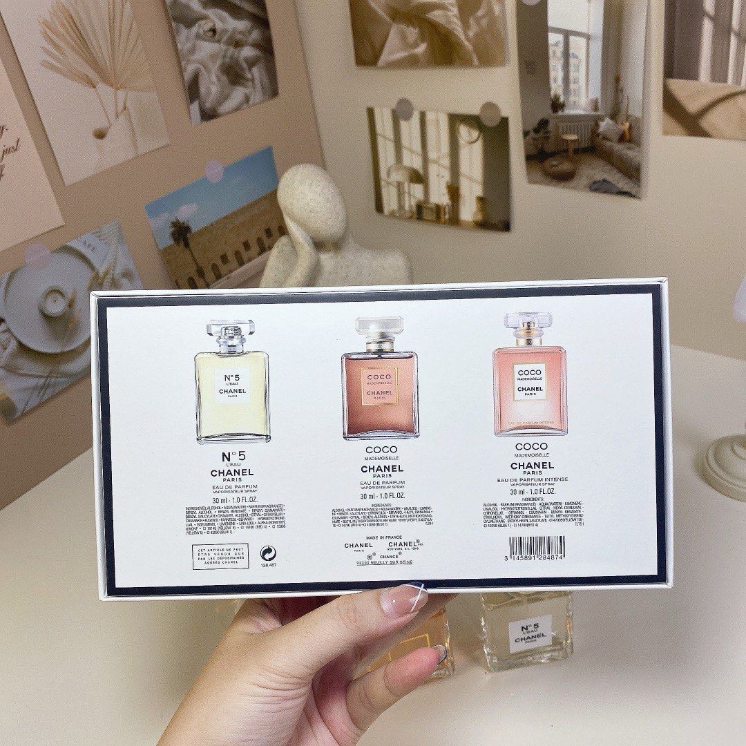 CHANEL Perfume gift set combo 3 x 30ML