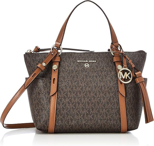 Michael Kors Pratt Small Signature Logo Tote Bag