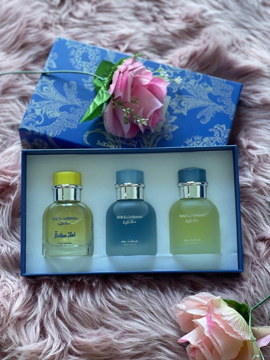 D&G Light Blue pour Homme 3 in 1