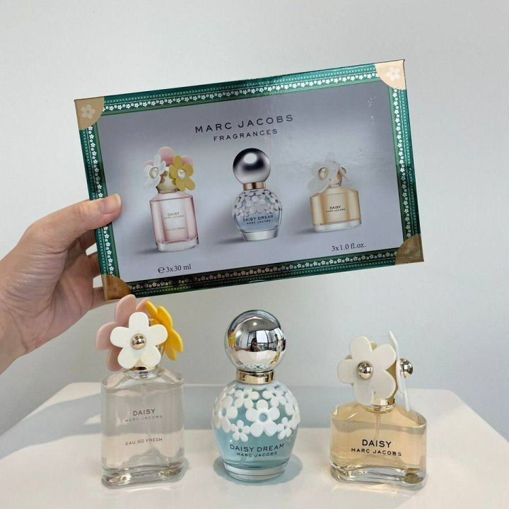 Marc Jacobs Daisy Edt Gift Set for Women 30ml x 3